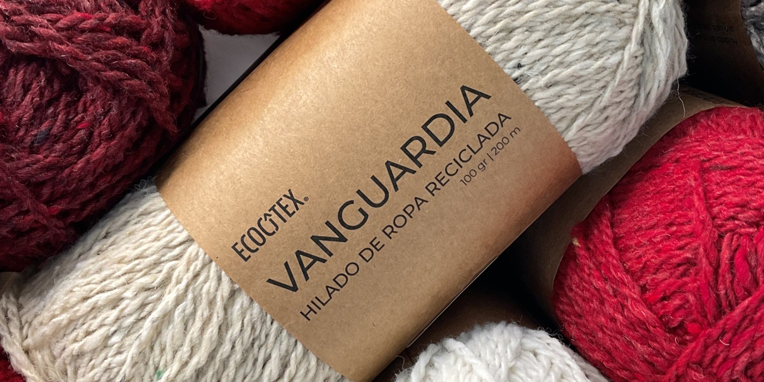 Ecocitex: beautiful yarn from recycled clothing.