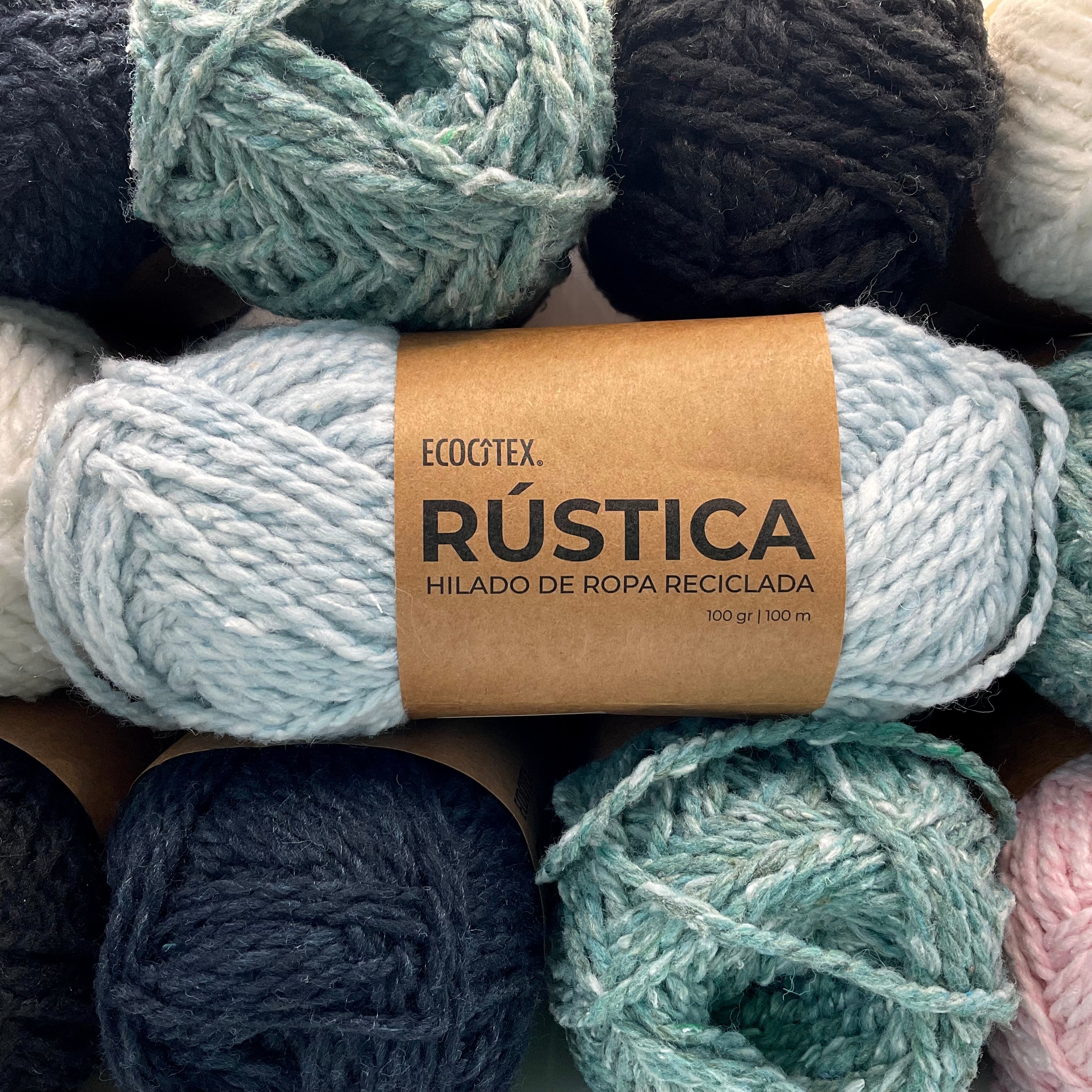 Rústica recycled clothing yarn (ball)